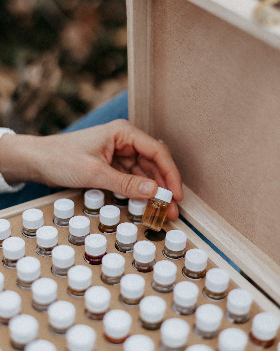 flacons huiles essentielles